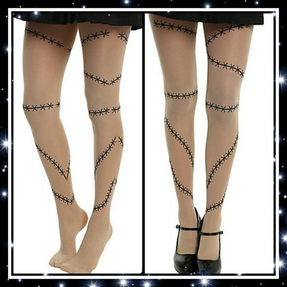 Blackheart sheer stitches tights - Picture 1 of 1